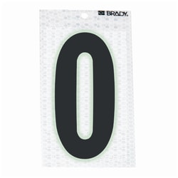 Brady™ Glow-In-The-Dark/Ultra Reflective Number: 0