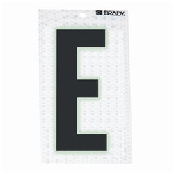 Brady™ Glow-In-The-Dark/Ultra Reflective Letter: E
