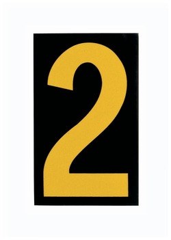 Brady™ Bradylite™ Ultra Reflective Number: 2