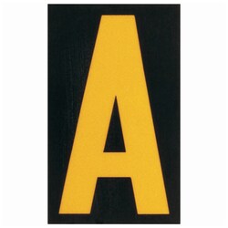 Brady™ Bradylite™ Ultra Reflective Letter: A