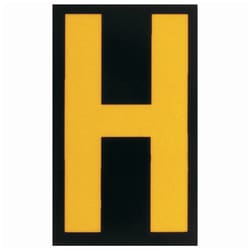 Brady™ Bradylite™ Ultra Reflective Letter: H