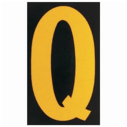 Brady™ Bradylite™ Ultra Reflective Letter: Q
