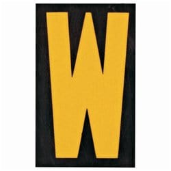 Brady™ Bradylite™ Ultra Reflective Letter: W