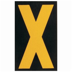 Brady™ Bradylite™ Ultra Reflective Letter: X