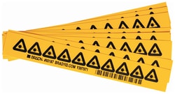 Brady Warning Labels, Pictogram: Laser Beam:Facility Safety and Maintenance:Labels