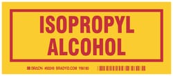 Brady™ Container Label: ISOPROPYL ALCOHOL