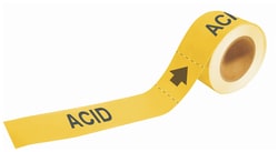 Brady™ Self-Sticking Pipe Marker Labels: ACID