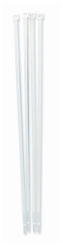 Brady Nylon Tie Fasteners Tie, Fastener; White; Nylon; 100/Pack;:Facility