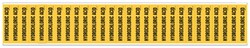 Brady&trade;&nbsp;Semiconductor and Chemical Pipe Marker: HYDROCHLORIC ACID
