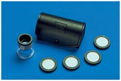 Bausch Lomb Hastings Triplet Adjustable Focus Measuring Magnifying Glass: