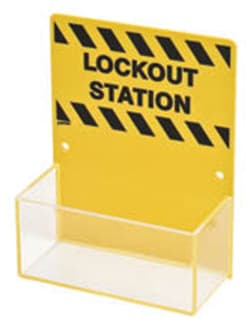 Brady Micro Lockout Station, Board Only Yellow | Buy Online | Brady&trade; | Fisher Scientific