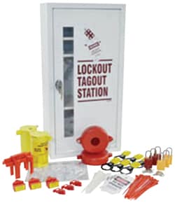 Brady Lockout Tagout Station:Facility Safety and Maintenance:Lockout-Tagout