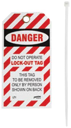 Brady&trade;&nbsp;Lockout Tag: DANGER DO NOT OPERATE LOCKOUT TAG&hellip;