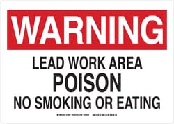 Brady™ Vinyl Caution Sign: (No Text)
