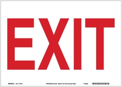 Brady&trade;&nbsp;Exit and Directional Signs