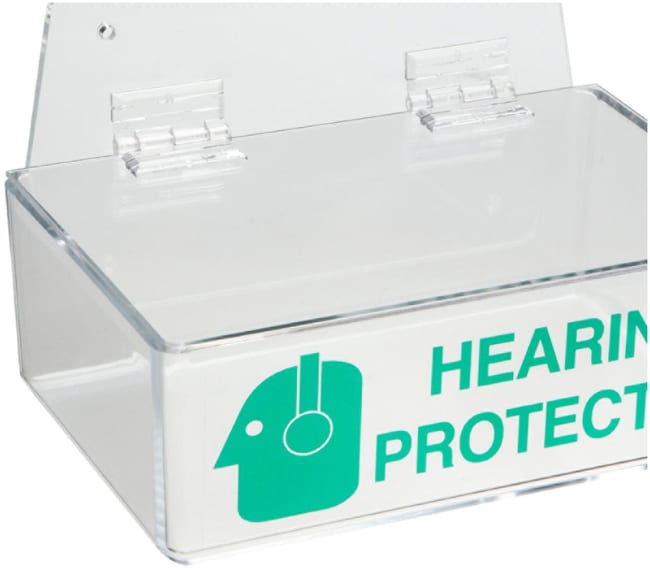 Brady Compact Ear Plug Dispenser Wall or table mounted; With cover