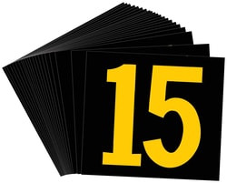 Brady™ Preprinted KVA Markers, Legend: 15