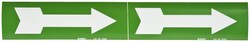 Brady Self Sticking Vinyl Arrows, Single Direction:Facility Safety and