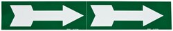 Brady Self Sticking Vinyl Arrows, Single Direction:Facility Safety and