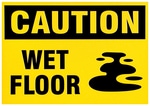 Brady™ Magnetic Sign: WET FLOOR