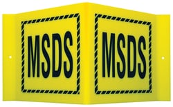 Brady™ Signs: MSDS