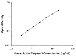 R D Systems Human Active Caspase-3 Quantikine ELISA Kit One 96-well plate:Immunoassay