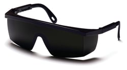 Pyramex Integra Safety Glasses Black frame; 5 IR lens;:Personal Protective