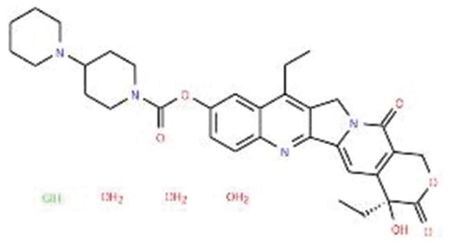 Irinotecan hydrochloride trihydrate, Acros Organics™ Irinotecan hydrochloride trihydrate, Acros Organics™