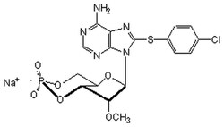 MilliporeSigma&trade;&nbsp;Calbiochem&trade; Adenosine 3',5'-cyclic Monophosphate, 8-(4-Chlorophenylthio)-2'-O-Methyl-, Sodium Salt