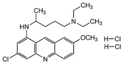MilliporeSigma Calbiochem Quinacrine, Dihydrochloride 100 mg | Buy Online | MilliporeSigma&trade; | Fisher Scientific