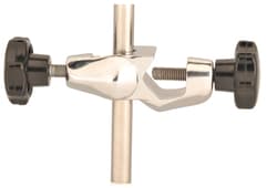 Eisco Heavy Duty Boss Head, Chrome Plated, up to 20mm rods:Clamps and Supports,