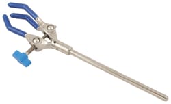 Eisco™ 3 Prong Clamp - PVC Coated Diecast Jaw - 3.5 in. (90mm) Jaw Capacity