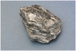 American Educational Products Individual Rock Specimen: Gneiss, Coarse Grained, Banded