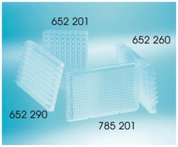 Greiner Bio-One 96-well Sapphire Microplates w/half skirt; ABI compatible:Microplates,