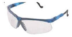 Honeywell Uvex Genesis Protective Safety Glasses Vapor blue frame; SCT-Reflect