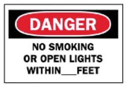 Brady™ No Smoking Signs