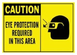 Brady™ Eye Protection Alert Signs