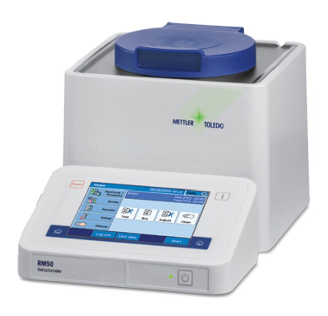 Mettler Toledo Excellence RM Digital Benchtop Refractometers Testing and