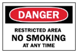 Brady&trade;&nbsp;No Smoking Signs