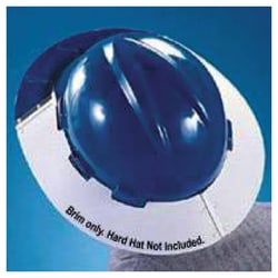 MSA Sun Shield For V-Gard/Topgard hats; Smoke-tinted Lexan front:Personal