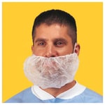 Keystone Safety Latex-Free Polypropylene Beard Covers