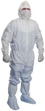 Ansell Kimtech™ A5 Clean Processed Cleanroom Coveralls, Individually Packaged