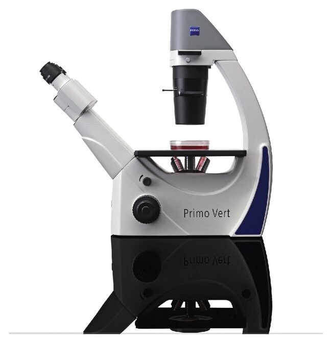 Carl Zeiss Primo Vert Inverted MicroscopeCell CultureMicroscopes and