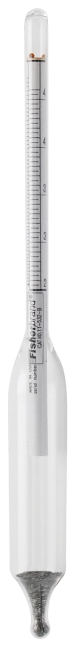 Fisherbrand™ Specific Gravity/Baume Hydrometers