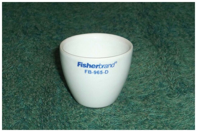Col-Int Tech 50ml Zirconia Crucible – High Form, CCZ99-H50 For Lab Use