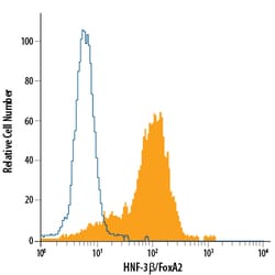 Human HNF-3 beta/FoxA2 Alexa Fluor 488-conjugated Antibody, R D Systems 100 Tests | Buy Online | R&D Systems | Fisher Scientific