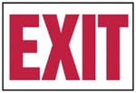Accuform Signs Exit Sign