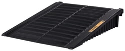 Justrite EcoPolyblend Drumshed Accessories: Drum Ramps Drum ramp; Black:Facility