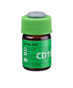 CD158a Mouse anti-Human, FITC, Clone: HP-3E4, BD 50 Tests; FITC:Antibodies,