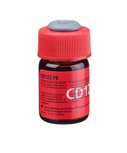CD123 Mouse anti-Human, PE, Clone: 9F5, BD 50 Tests; PE:Antibodies, Monoclonal